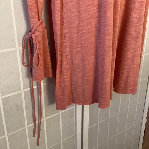 Free People FP BEACH Salmon Pink Boho Tunic/Dress - Picture 7 of 12